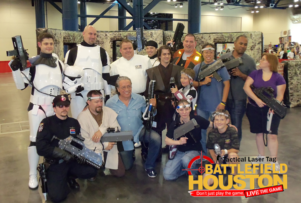 Mobile Lasertag at the George R. Brown Convention Center