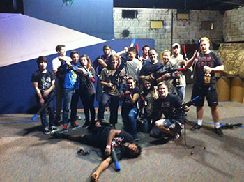 Group on the Battlefield